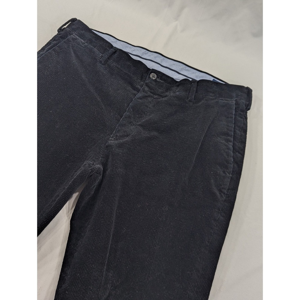 Vtg Polo Ralph Lauren Pants 36X28 (36x30 Tag) Black Corduroy Classic Fit EUC